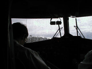 cockpit of the twin otter